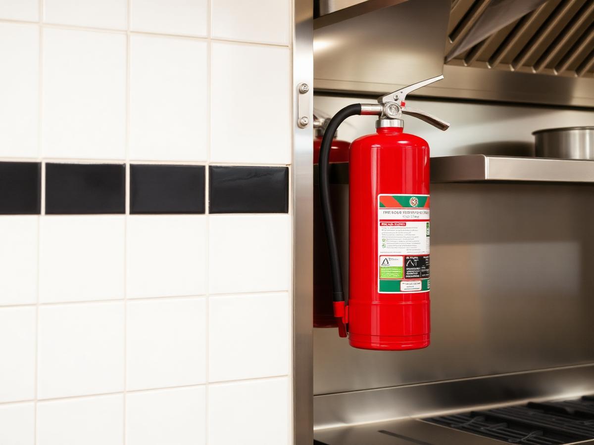 Restaurant Fire Extinguisher Conversion